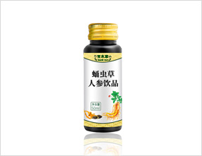 蛹蟲(chóng)草人參植物飲品